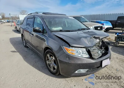 2012 Honda Odyssey Touring from USA, damaged, VIN 5FNRL5H99CB108430